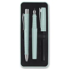 Faber-Castell Poly Ball töltőtoll és golyóstoll készlet, karibkék